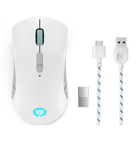 Lenovo Legion M600 Wireless Gaming mouse Ambidextrous RF Wireless + Bluetooth + USB Type-A Optical 16000 DPI