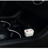 Tellur Green car charger, 36W, 6A (PD18W + QC3.0) cream