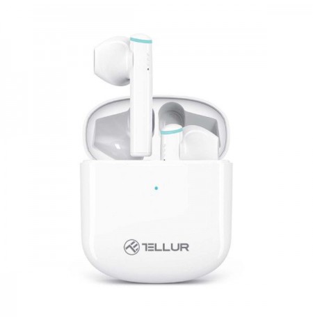 Tellur Aura True Wireless Earphones APP white