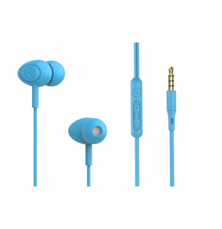 Tellur Basic Gamma wired in-ear headphones blue