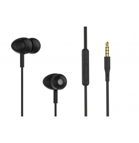 Tellur Basic Gamma wired in-ear headphones black