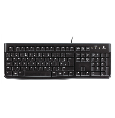 Logitech Desktop K120, USB, RU, OEM
