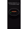 Orsen C8 45W Mini Car Charger black