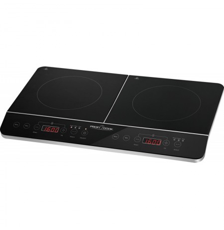 PROFI COOK PC-DKI 1067 induction cooker, 3500W, 2 cooking zones, black