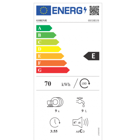 Dishwasher GORENJE GS520E15S