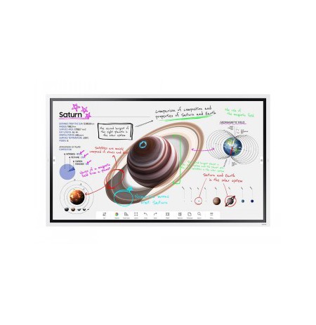 SAMSUNG 65" FLIP PRO DIGITAL FLIPBOARD,UHD,TOUCH