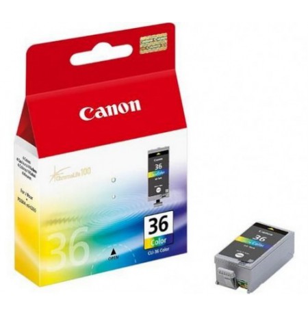 Canon CLI-36 (1511B001), trispalvė kasetė