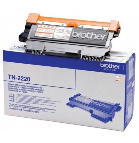 Brother TN-2220 (TN2220), juoda kasetė