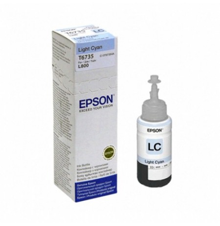 Epson (C13T67354A), šviesiai žydra kasetė