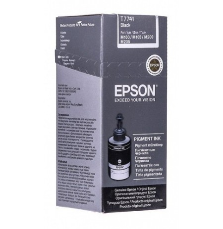 Epson Pigment Bottle (C13T77414A), juoda kasetė