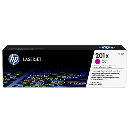 HP No.201X HC (CF403X), purpurinė kasetė
