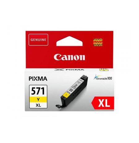 Canon CLI-571XLY (0334C001), geltona kasetė
