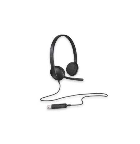 Logitech H340 USB (981-000475), ausinės, juodos