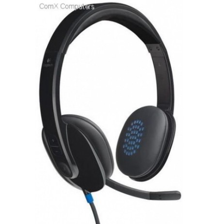 Logitech H540 USB (981-000480), ausinės, juodos
