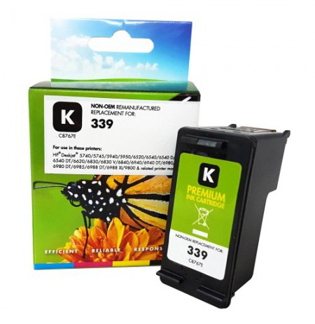 Neoriginali Static Control HP 339 (C8767EE), juoda kasetė