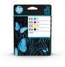 Hewlett-Packard kasečių rinkinys 934/935 (6ZC72AE), juoda, žydra, purpurinė, geltona kasetė