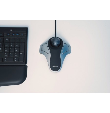 Pelė su rutuliniu manipuliatoriumi Kensington Orbi Wired Trackball Optical