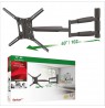BARKAN BM443XL 13"-83" TV, 4 lankstų, sieninis, juodas, labai ilgas