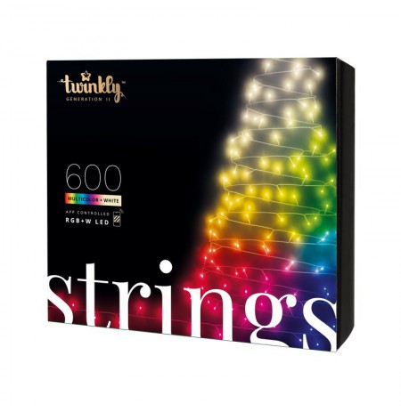 Inteligentne lamki choinkowe  Twinkly Strings 600 RGBW
