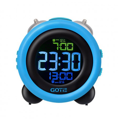 GOTIE GBE-300N alarm clock Digital alarm clock Black, Blue