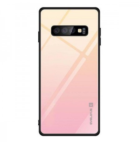 Evelatus Gradient Glass Case 1 for Samsung A7 2018 Mild Melon