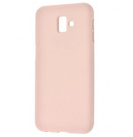 Samsung J4 Plus Silicone Case Pink Sand