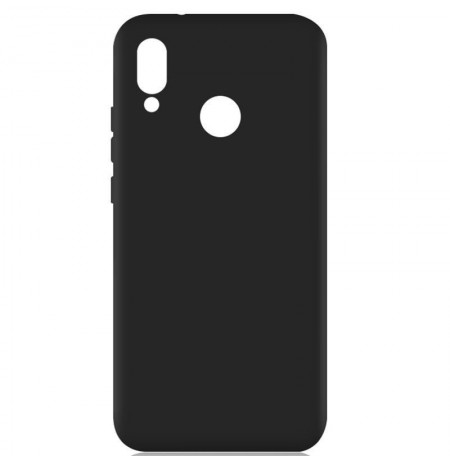 Huawei Y6P 2019 matt TPU case Black