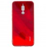 Xiaomi Redmi 8 Water Ripple Full Color Electroplating Tempered Glass Case Red