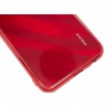 Xiaomi Redmi 8 Water Ripple Full Color Electroplating Tempered Glass Case Red