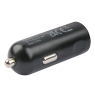 DELTACO USB automobilinis įkroviklis, 1x USB-C PD 20 W, 1 m Lightning laidas, juodas