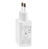 DELTACO USB-C sieninis įkroviklis, 1x USB-C PD 20 W, 1 m USB-C laidas, baltas, USBC-AC146