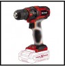 Einhell TC-CD 18/35 Li - Solo 550 RPM 970 g Black, Red
