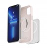 Dėklas PURO Icon Mag skirtas iPhone 14 Plus, rožinis / IPC1467ICONMAGROSE