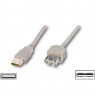 Logilink | USB 2.0 extensio cable, | USB-A to USB-A USB A female | USB A male