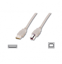 Logilink | USB 2.0 connection cable | USB-A to USB-B USB B male