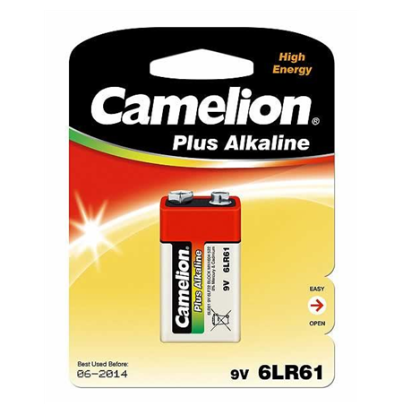 Camelion 6LF22-BP1 9V/6LR61, Plus Alkaline 6LR61, 1 pc(s)