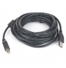 USB 2.0 A-plug B-plug 3 m (10 ft) cable with ferrite core | Cablexpert