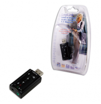 Logilink | USB Audio adapter, 7.1 sound effect