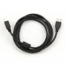 Cablexpert 1.8m USB 2.0 A/B M 1.8 m m, Black