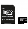 Silicon Power 8 GB, MicroSDHC, Flash memory class 10, SD adapter