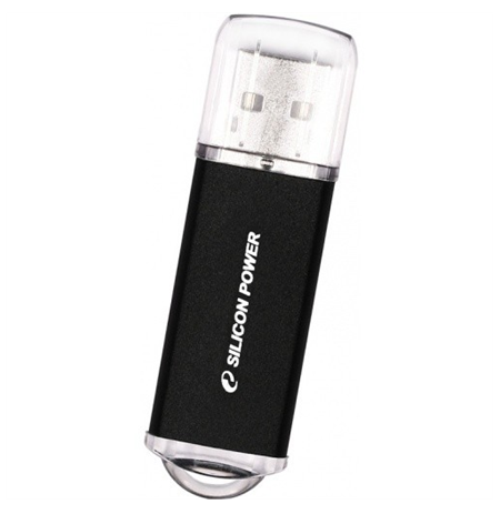 Silicon Power Ultima-II 8 GB, USB 2.0, Black