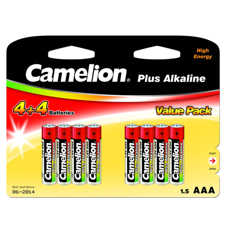 Camelion AAA/LR03, Plus Alkaline, 8 pc(s)