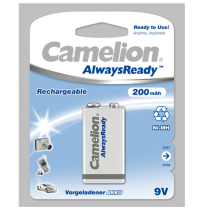 Camelion | 9V/6HR61 | 200 mAh | AlwaysReady Rechargeable Batteries Ni-MH | 1 pc(s)