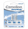 Camelion | AA/HR6 | 2300 mAh | AlwaysReady Rechargeable Batteries Ni-MH | 2 pc(s)