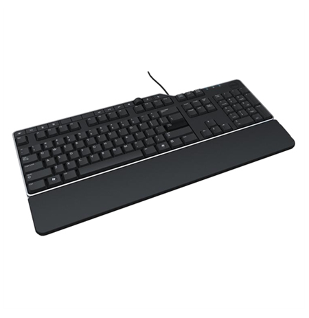 Dell KB-522 Multimedia, Wired, Keyboard layout EN, Hi-Speed USB 2.0, Black, English, Numeric keypad