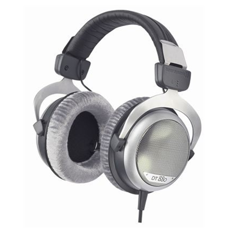 Beyerdynamic DT 880 Headphones, Wired, On-Ear, Black, Silver