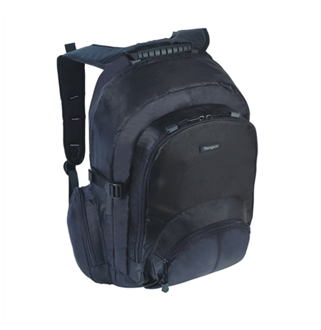 Targus Classic Fits up to size 16 ", Black, Backpack, Shoulder strap