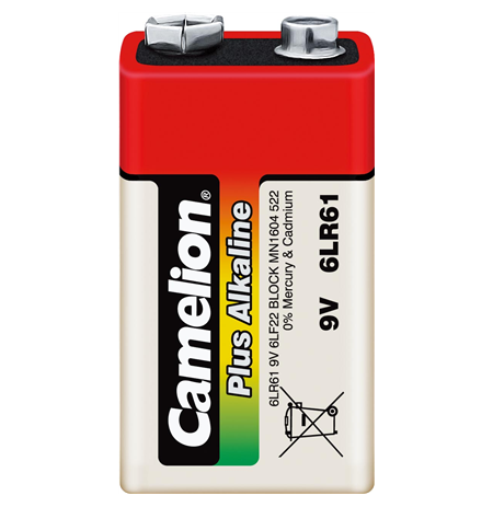 Camelion 9V/6LR61, Plus Alkaline 6LR61, 1 pc(s)