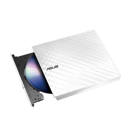 Asus SDRW-08D2S-U Lite Interface USB 2.0, DVD±RW, CD read speed 24 x, CD write speed 24 x, White, Desktop/Notebook