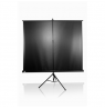 Elite Screens Tripod Series T100UWV1 Diagonal 100 ", 4:3, Viewable screen width (W) 203 cm, Black